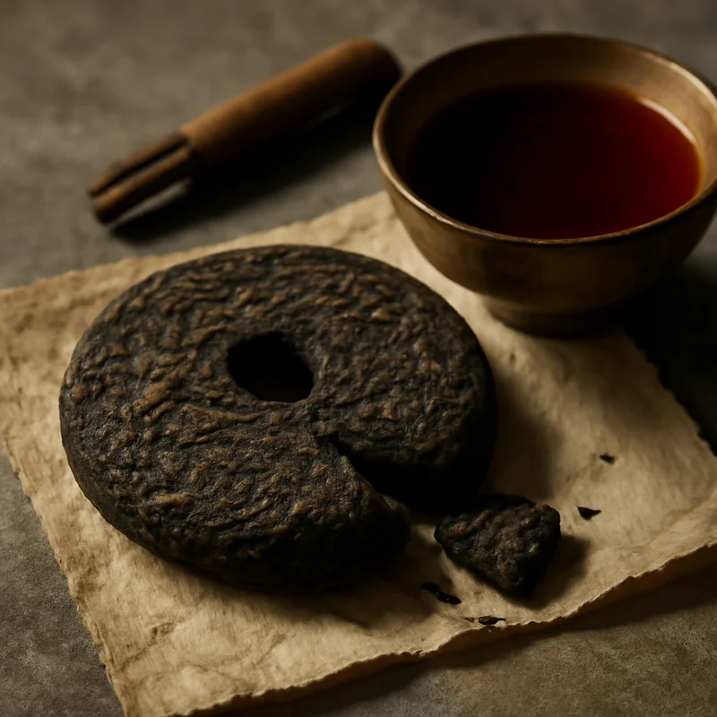 Jangheung Cheongtaejeon (Korean Tteokcha "Coin Tea")